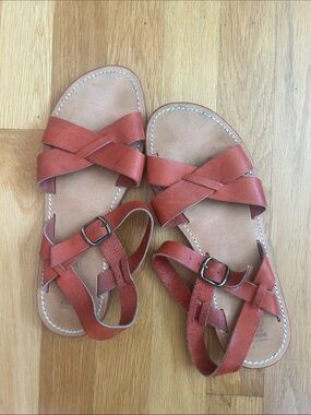 La Botte Gardiane for Toast UK - Pac Sandals	 in Red